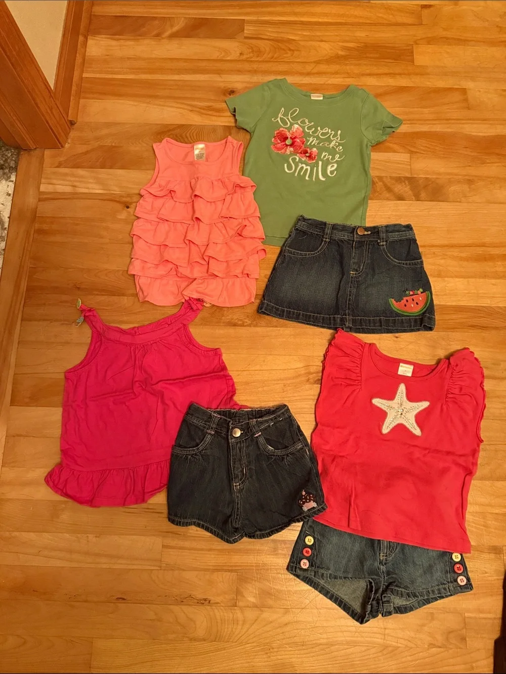 Gymboree Mixed Summer Matching Outfits